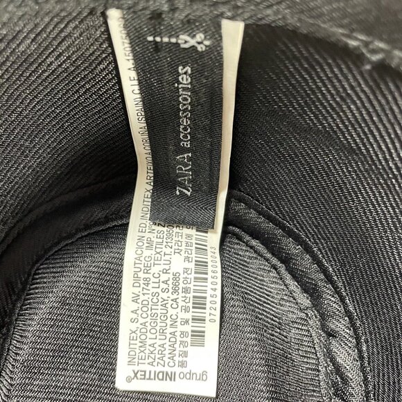 Plaid Fedora Plaid Hat Factory Faded Zara 24 in Large u - Picture 5 of 6